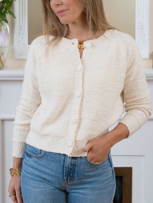 Ecru Madeline cardigan