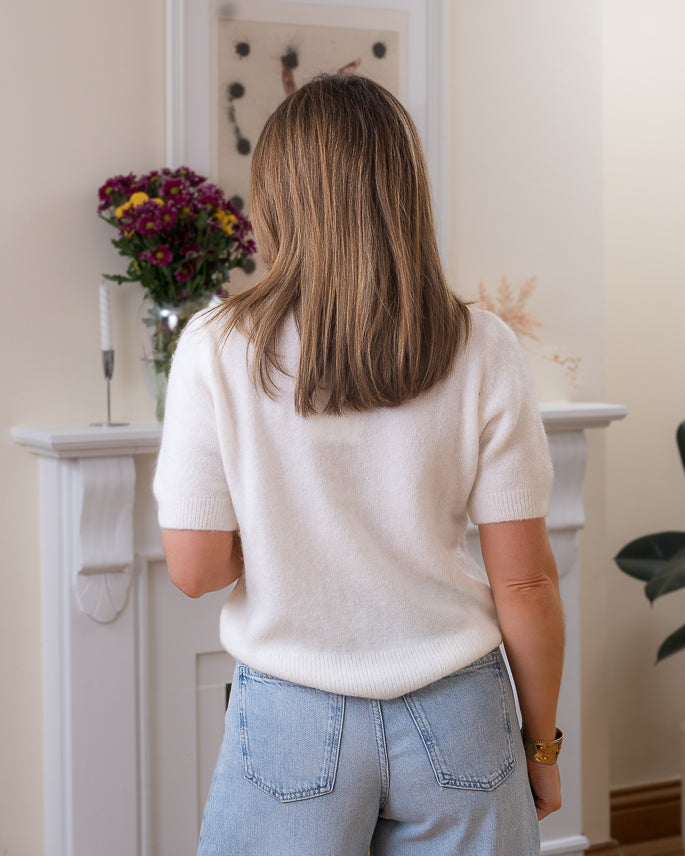 Ecru Aurore alpaca jumper