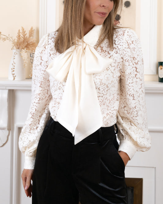 Ecru Bonnie blouse