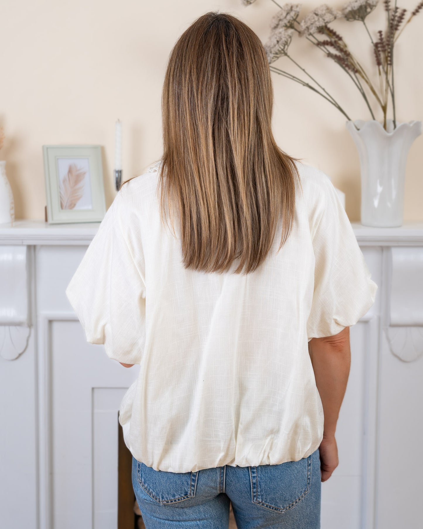 Ecru Claire Blouse