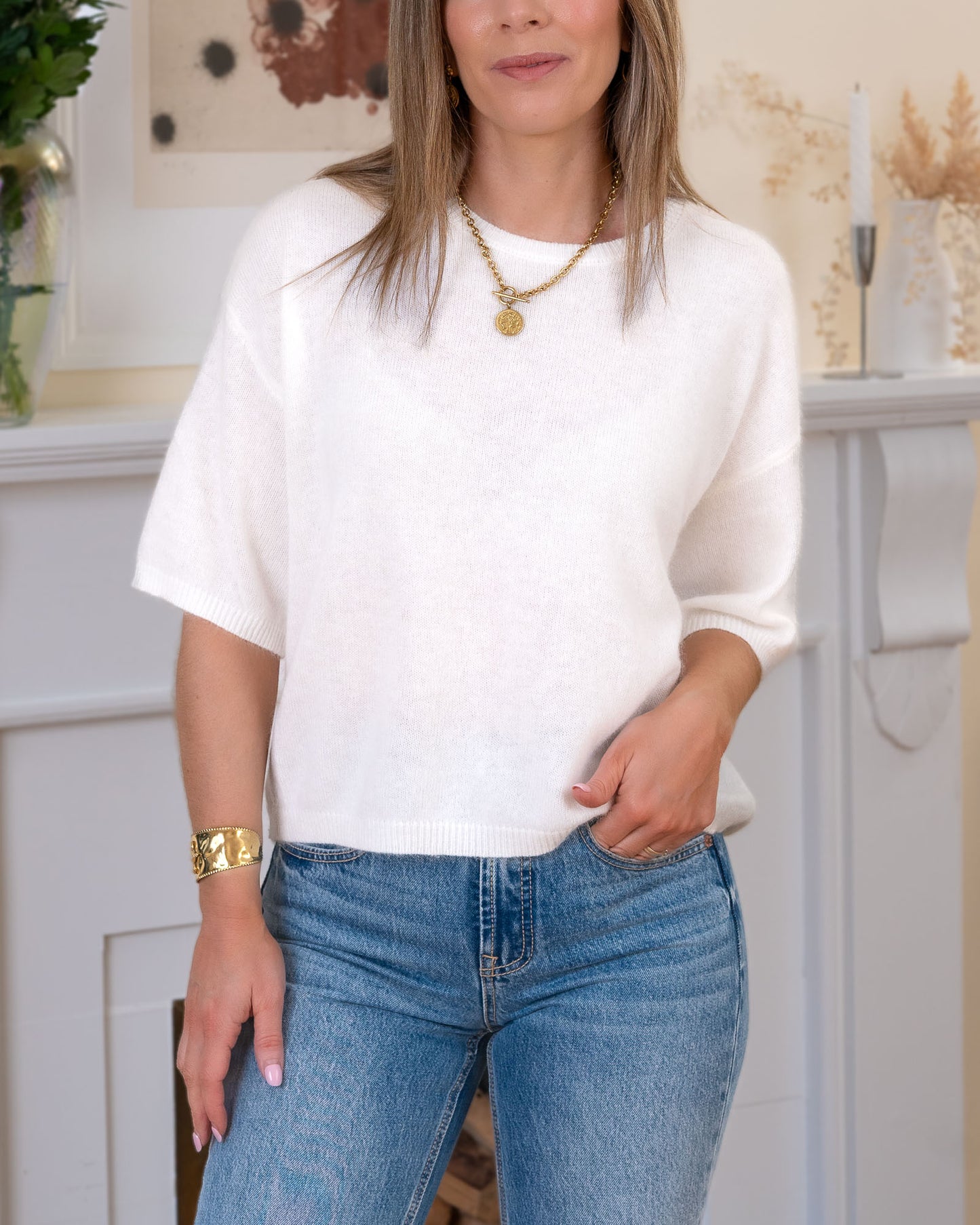 Ecru Eliana Jumper