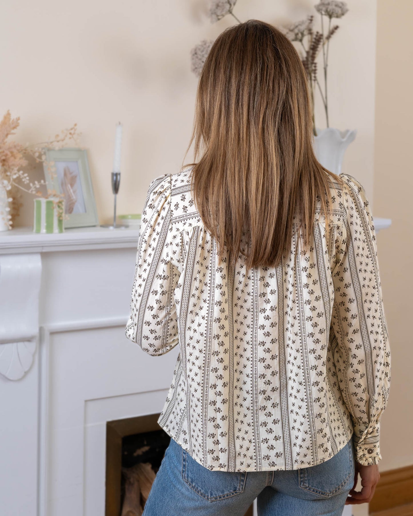 Ecru Elina Blouse