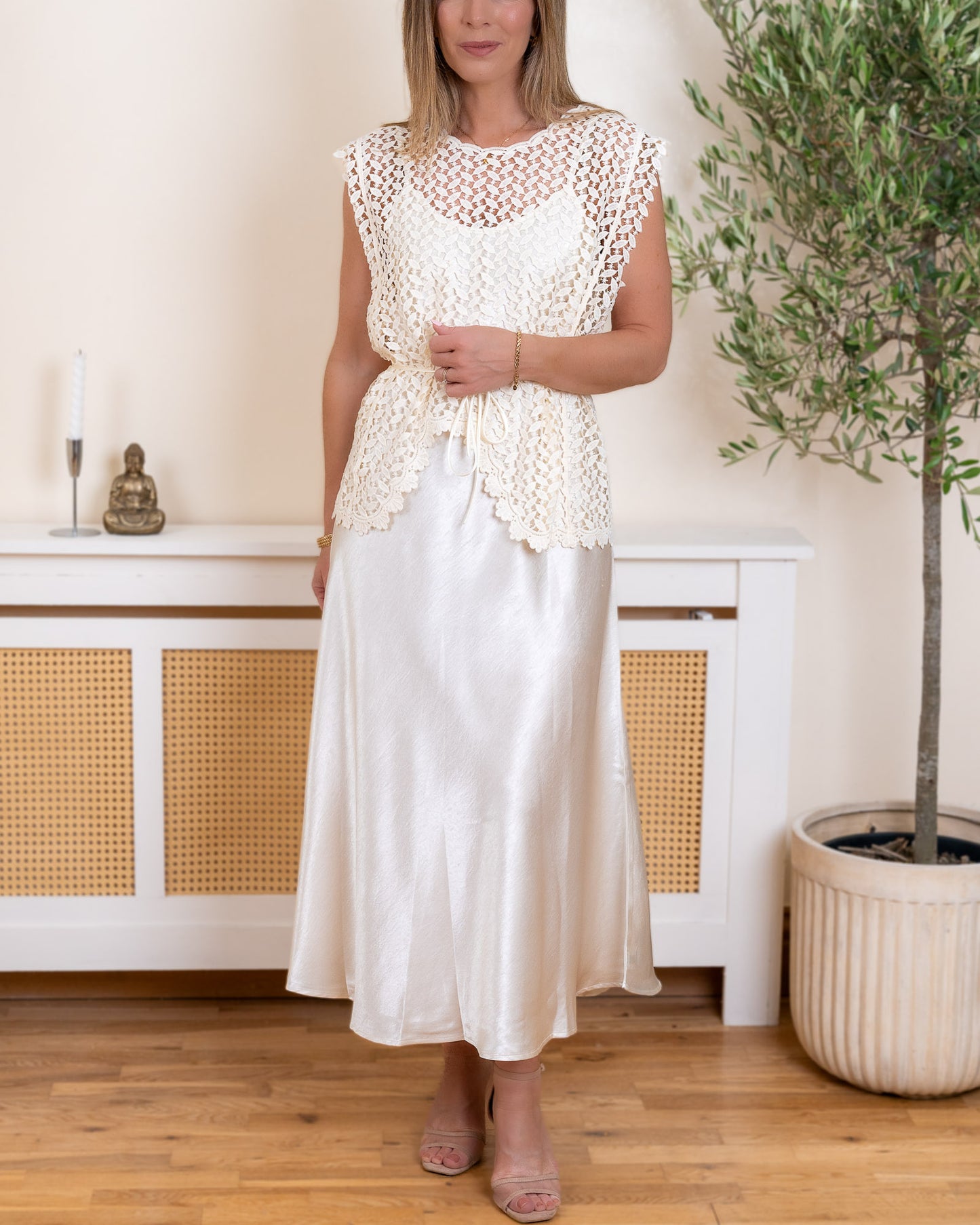 Ecru Greece Dress