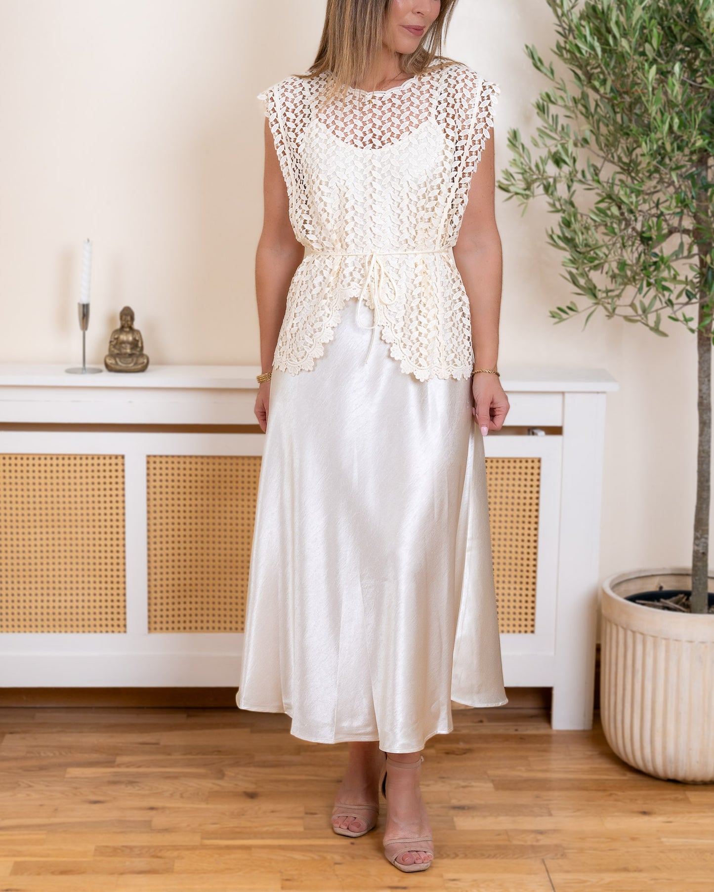 Ecru Greece Dress