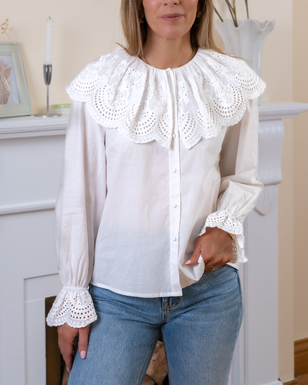 Ecru Lalita Blouse
