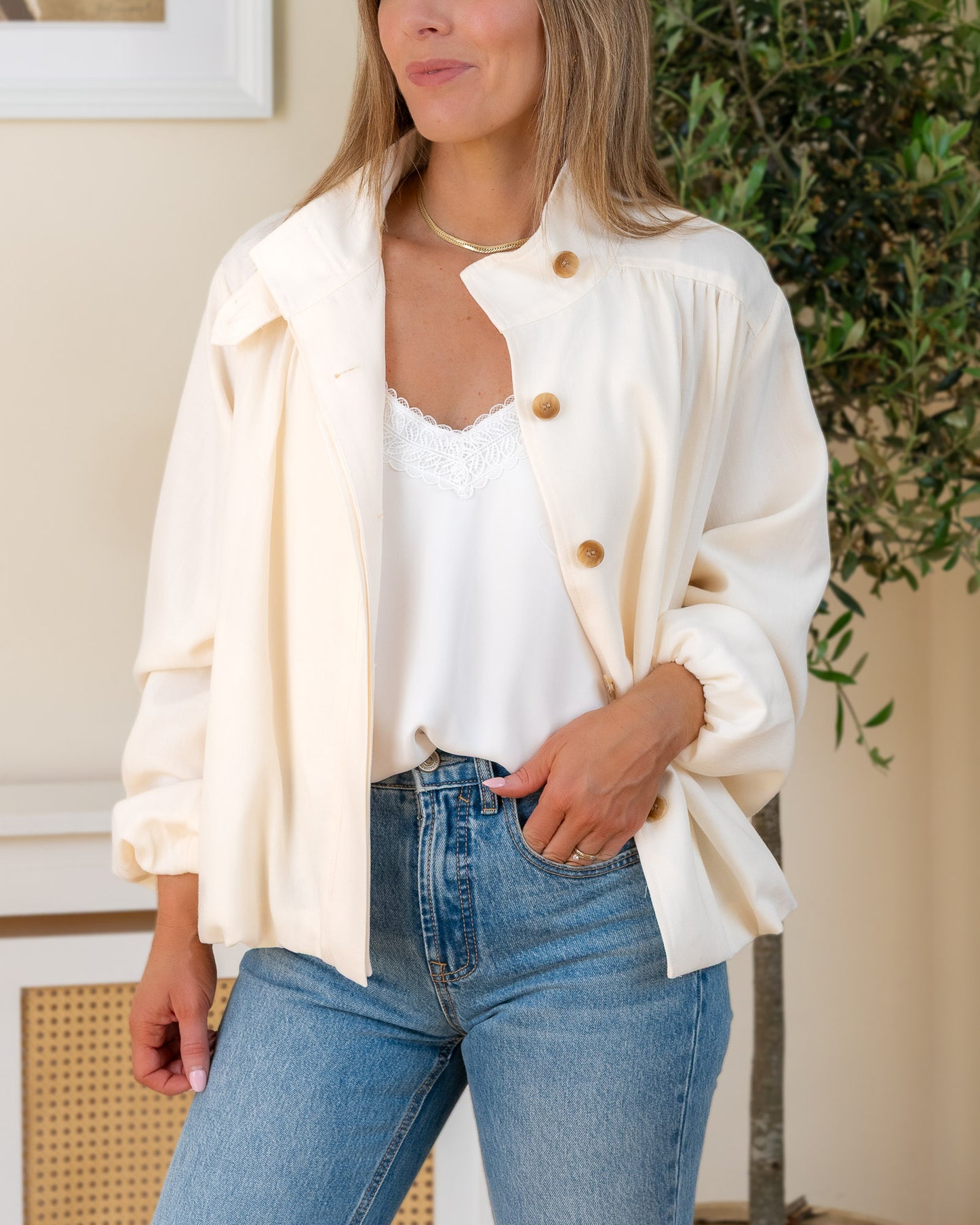 Ecru Mael jacket