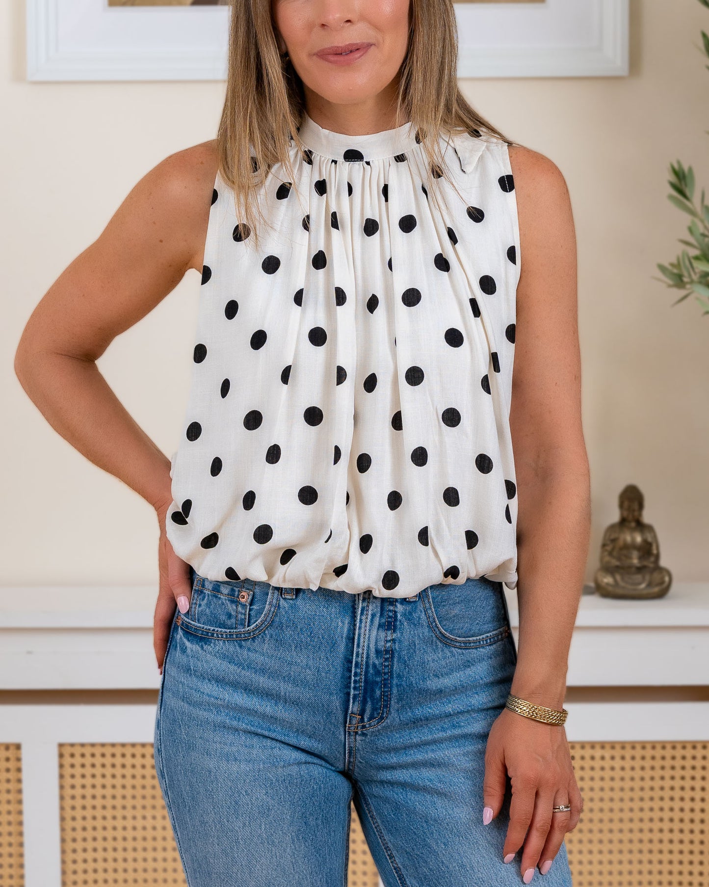 Ecru Valentina Top