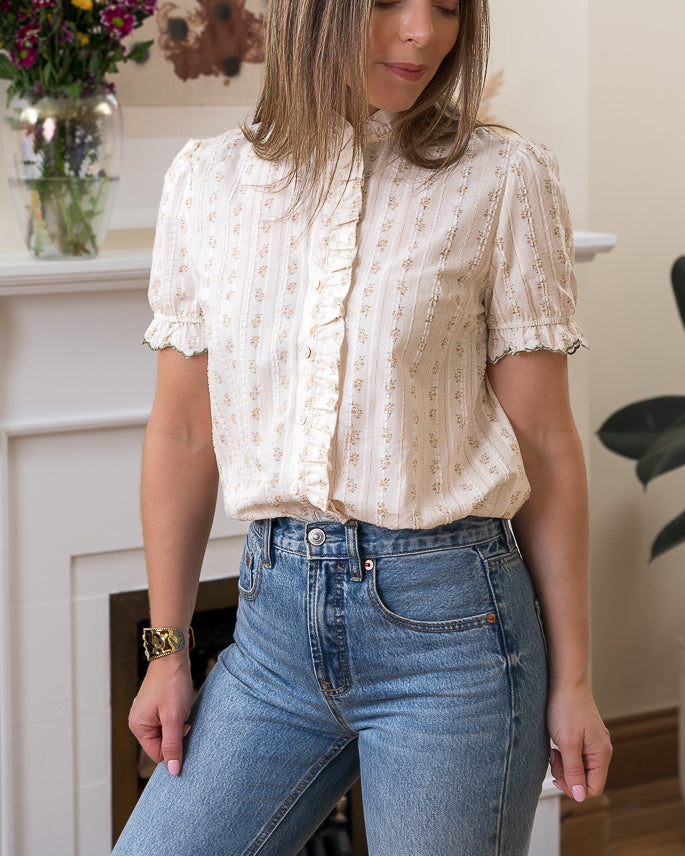 Ecru Clarisse Blouse