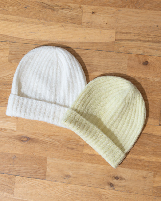 Ecru alpaca Willow hat