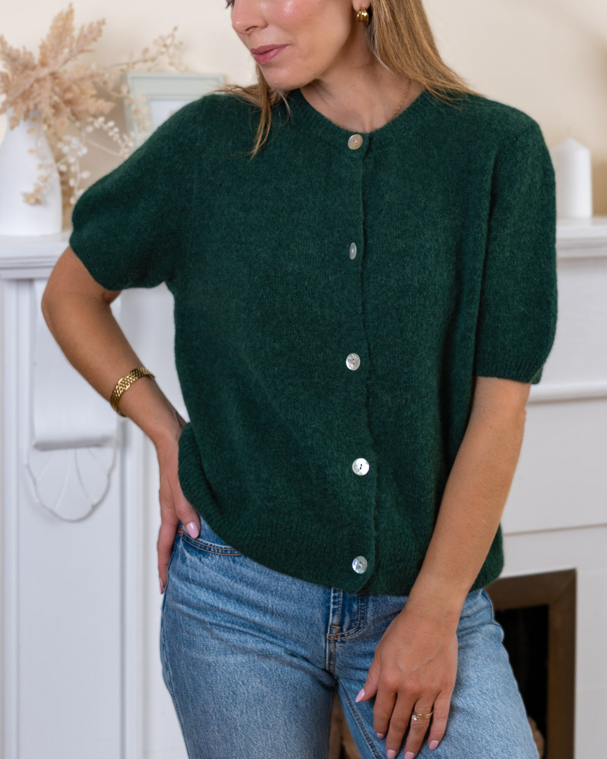 Forest Green Anna Cardigan