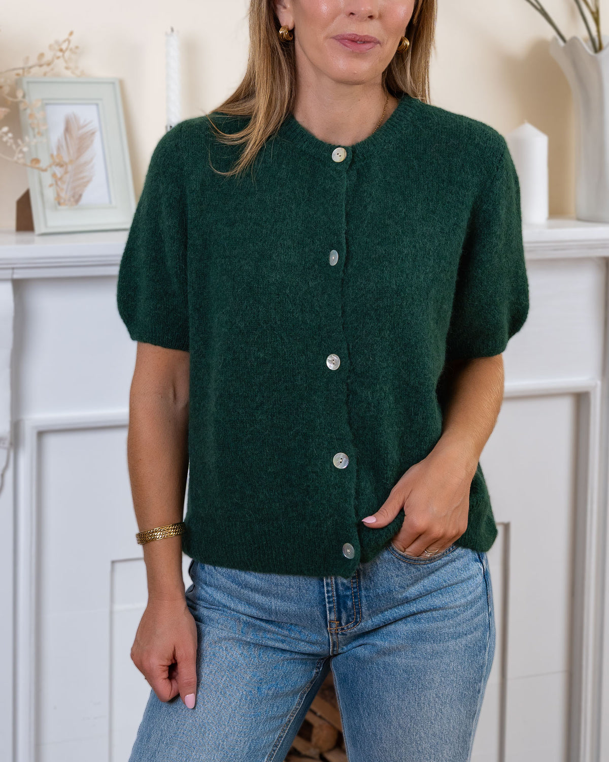 Forest Green Anna Cardigan