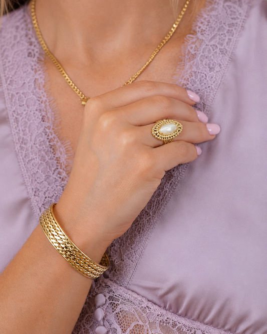 Gold Clairia Ring