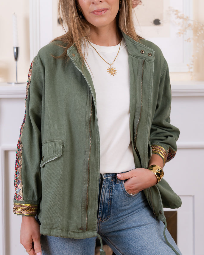 Green Indiana Jacket