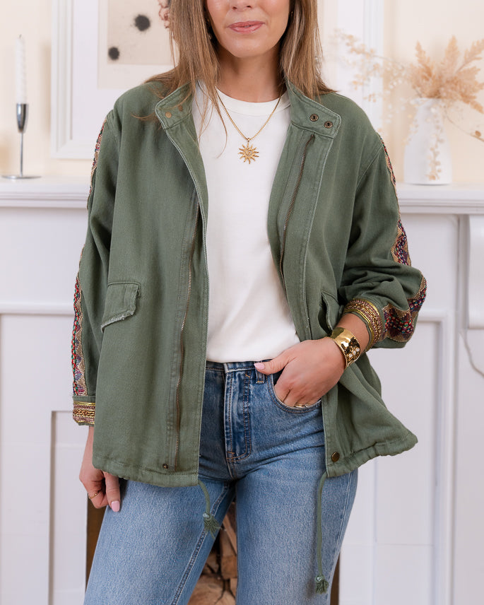 Green Indiana Jacket