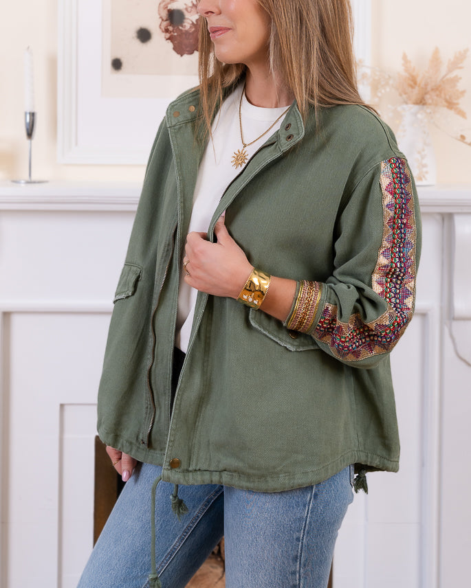 Green Indiana Jacket