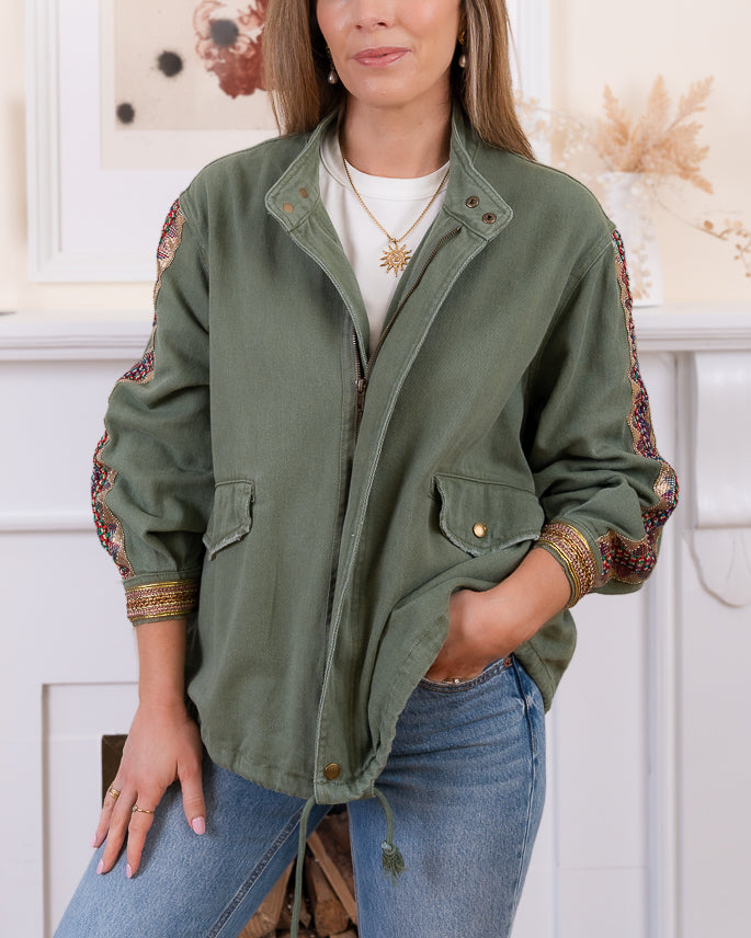 Green Indiana Jacket
