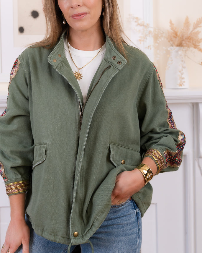 Green Indiana Jacket
