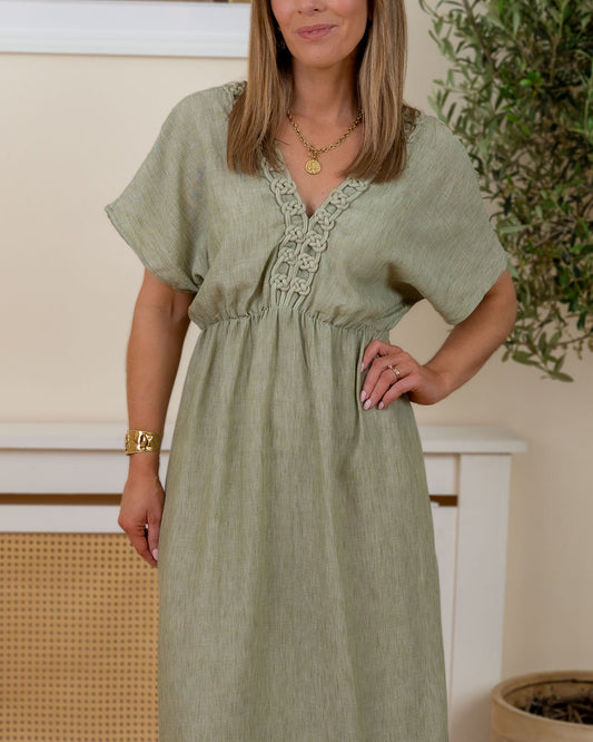 Green Mykonos Dress