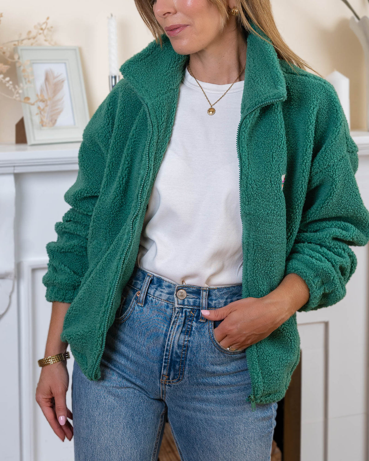 Green Pippa Fleece