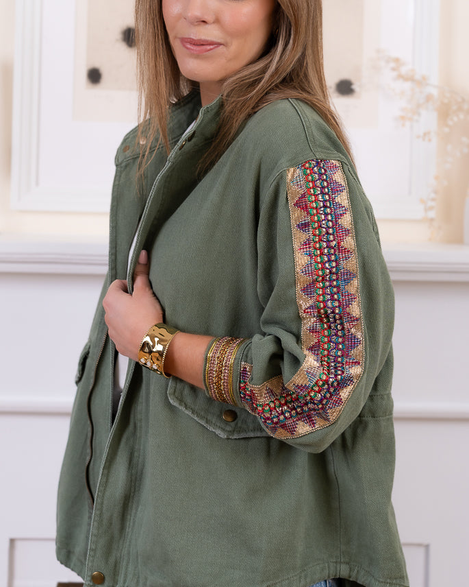 Green Indiana Jacket