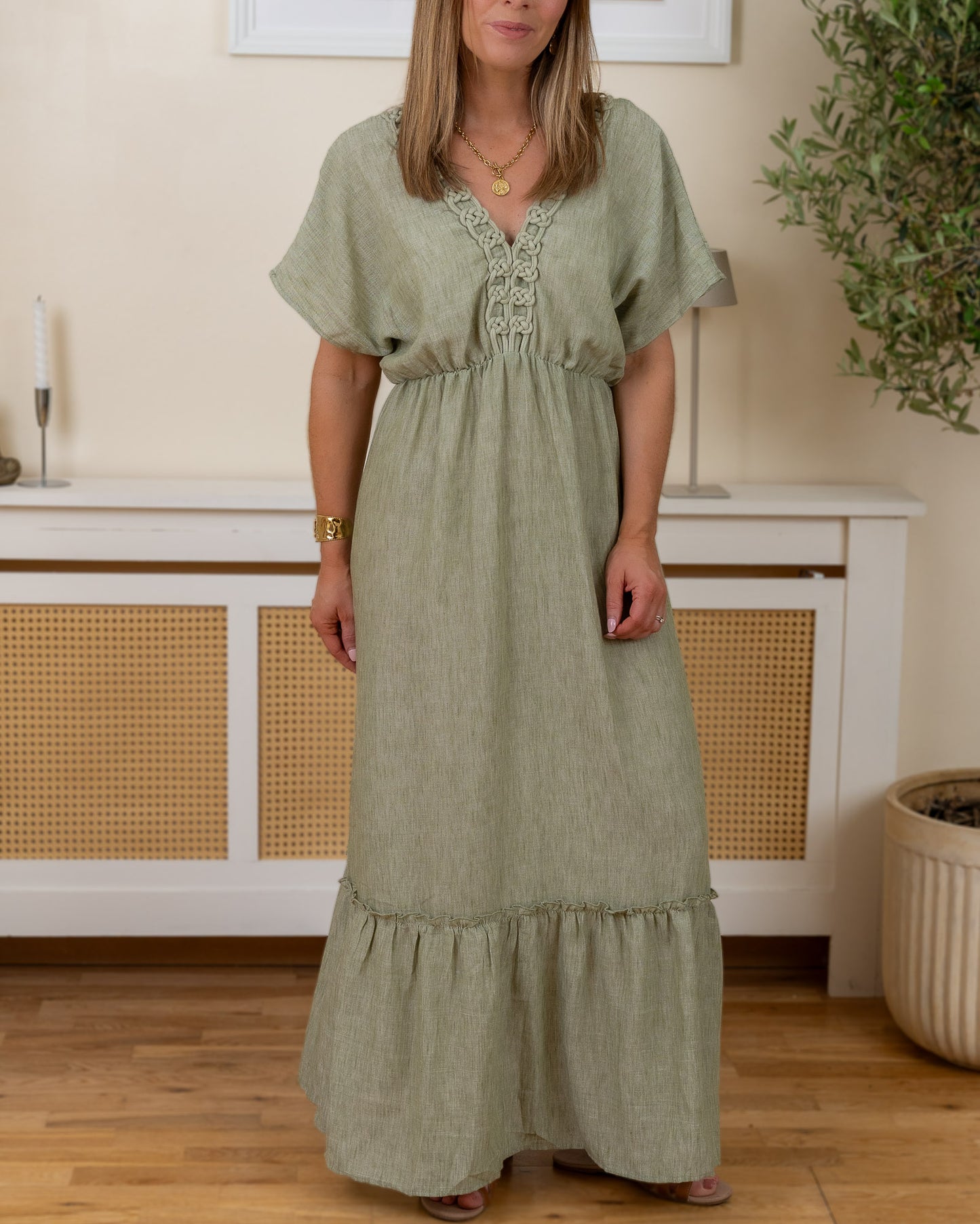 Green Mykonos Dress