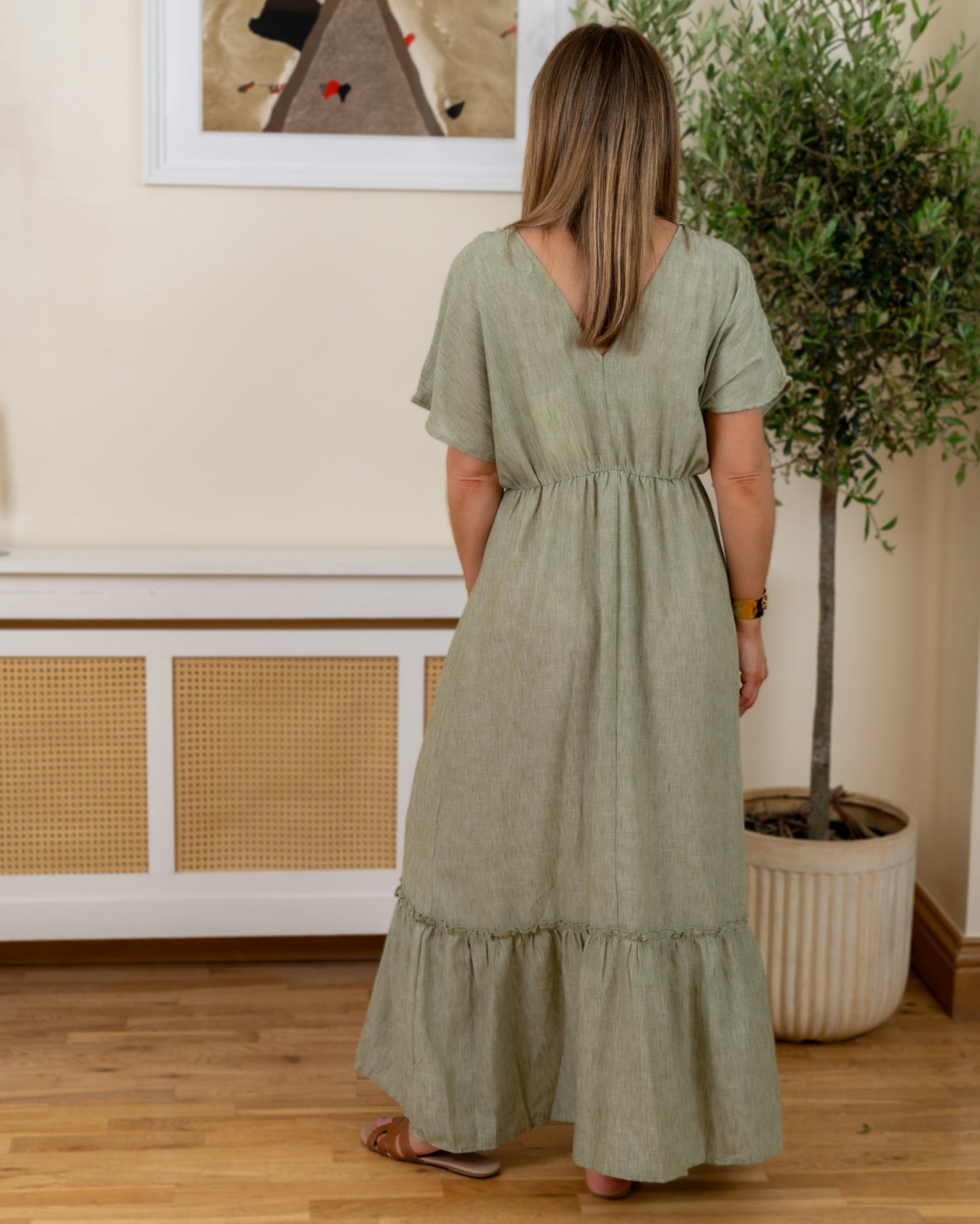 Green Mykonos Dress
