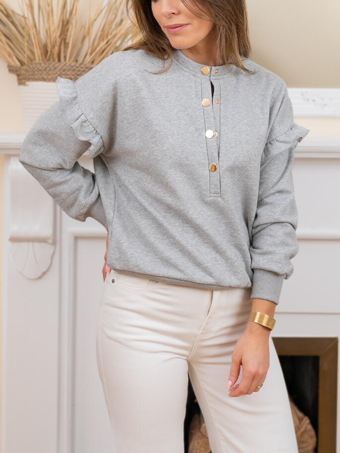 Grey Laurette Sweatshirt