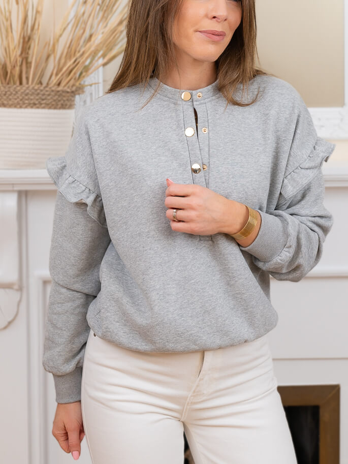 Grey Laurette Sweatshirt