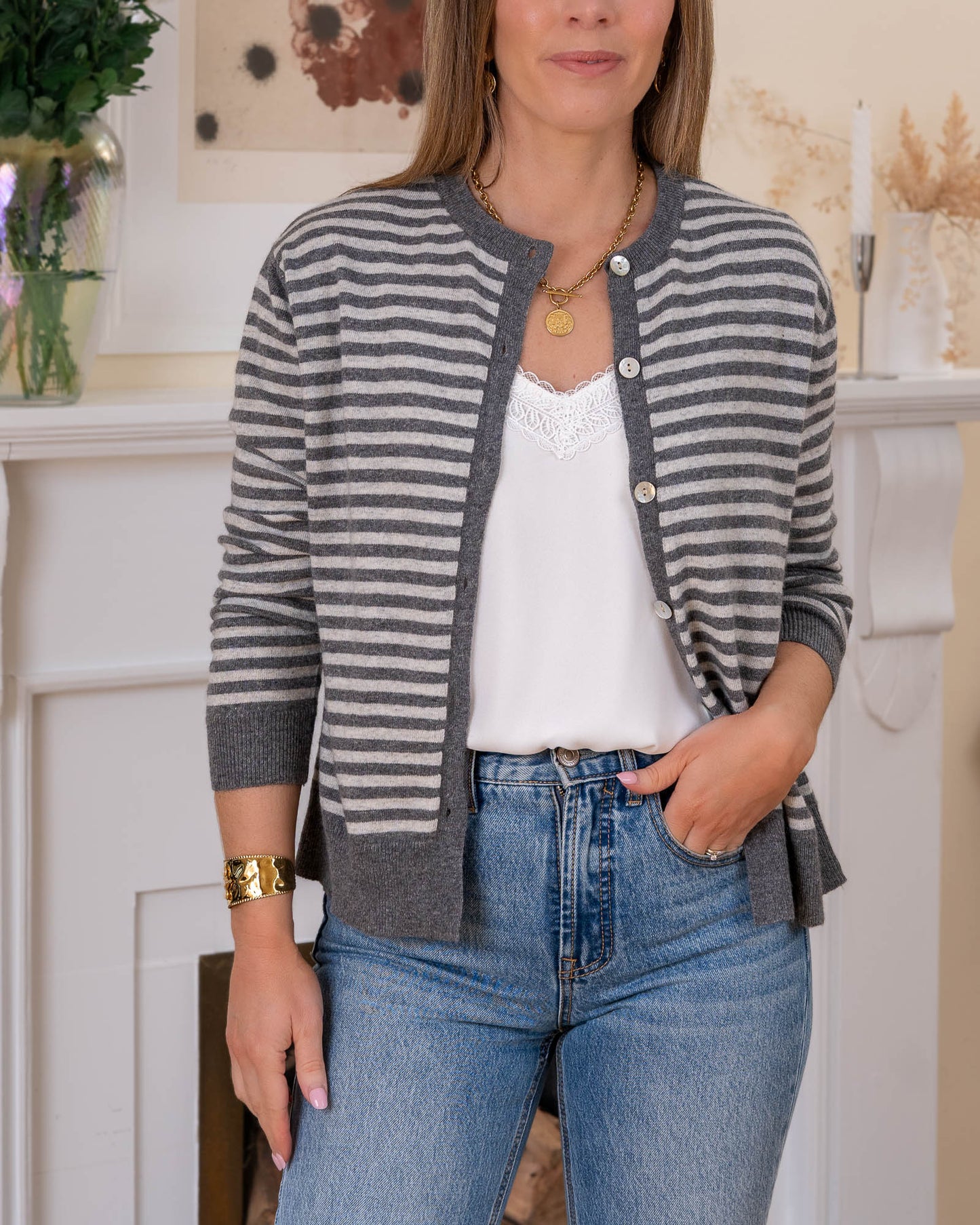 Grey Nuala cardigan