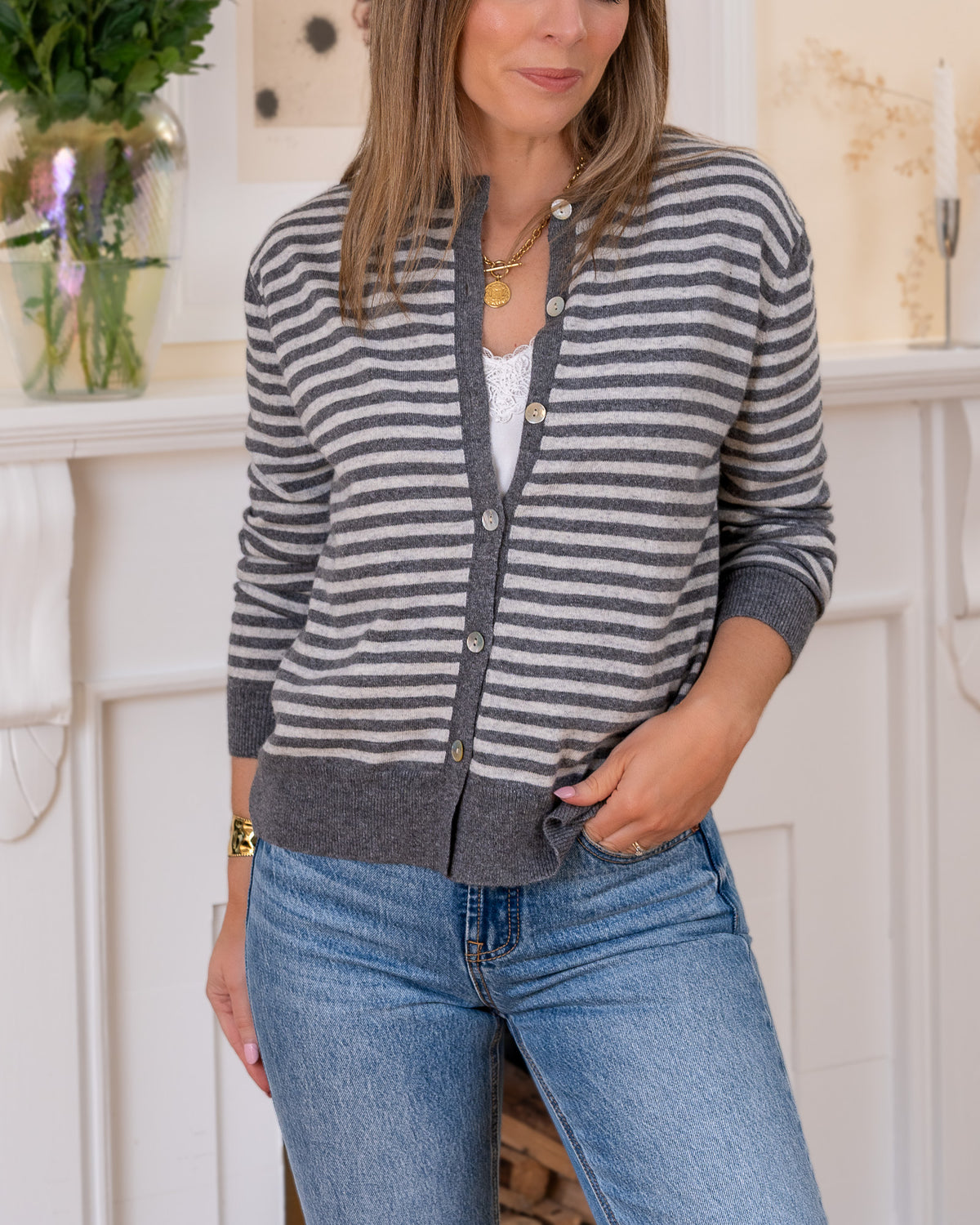 Grey Nuala cardigan