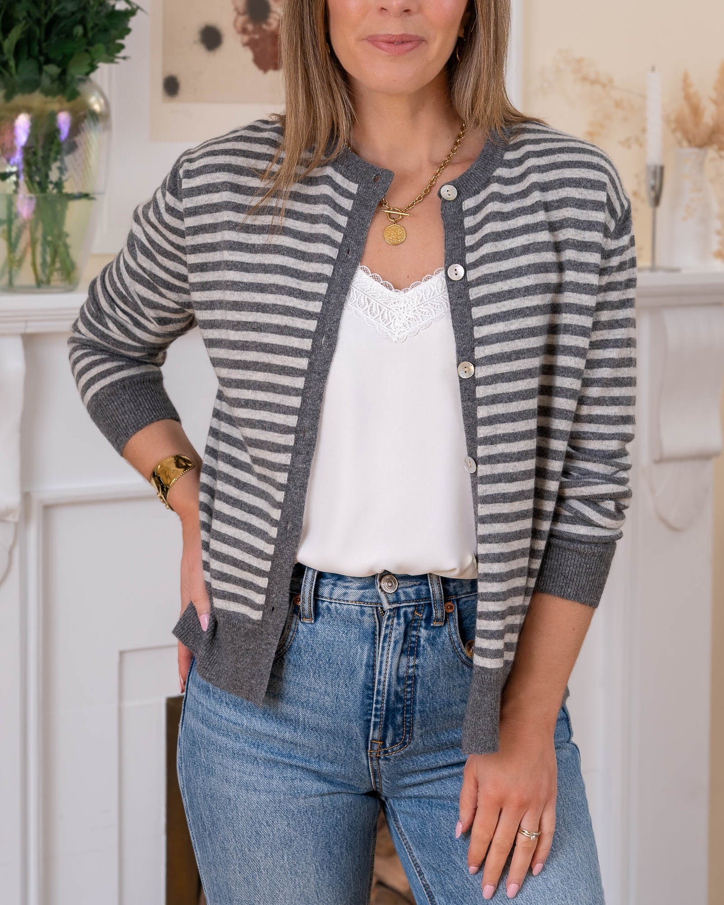 Grey Nuala cardigan