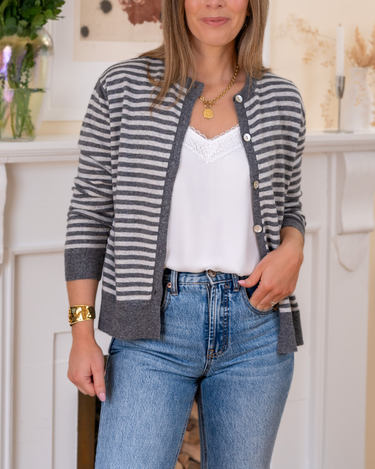 Grey Nuala cardigan