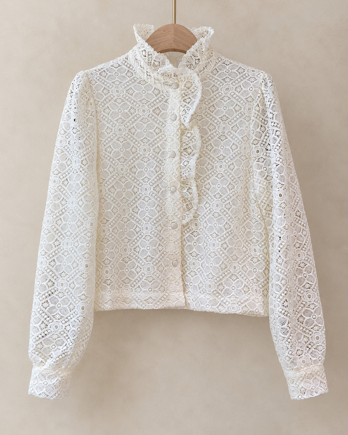 Ivory Lace Diana Blouse