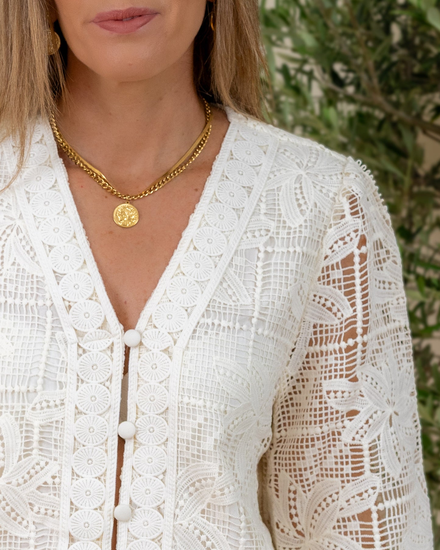 Ivory Mina Blouse