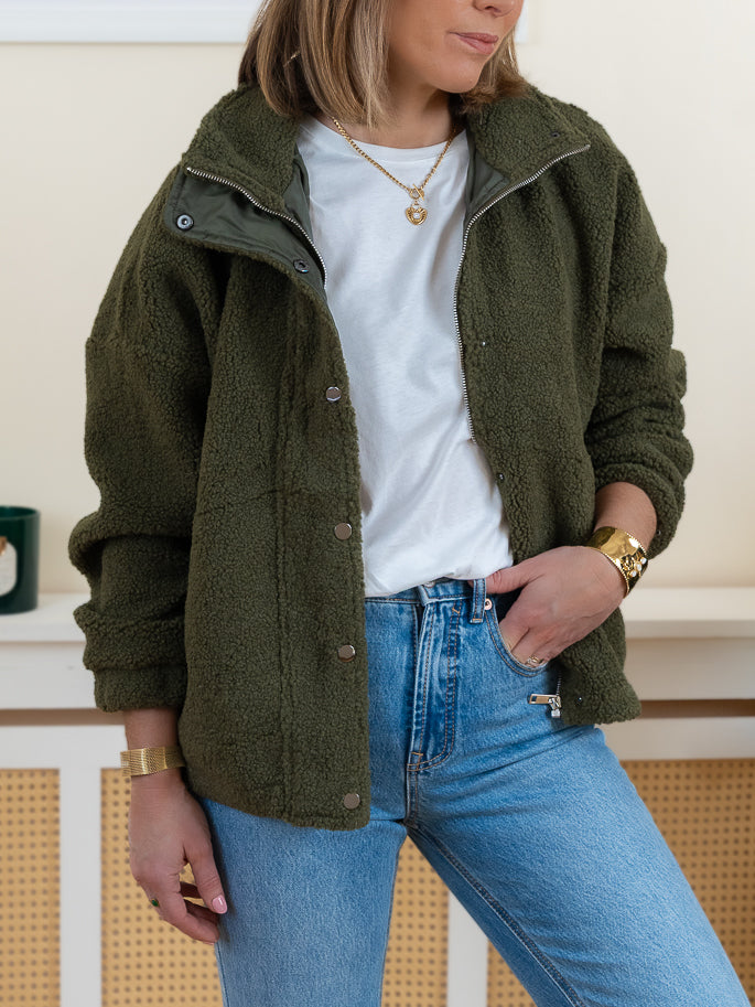 Khaki Arty Jacket