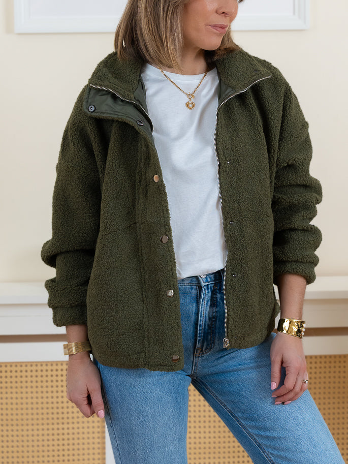 Khaki Arty Jacket