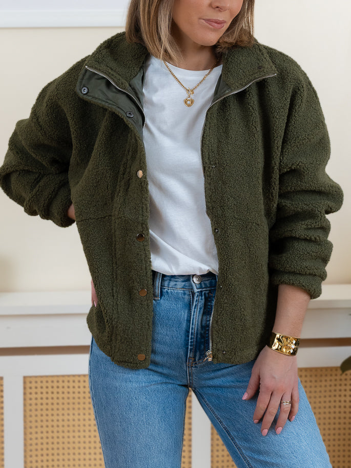 Khaki Arty Jacket