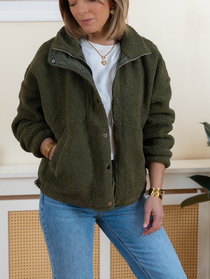 Khaki Arty Jacket