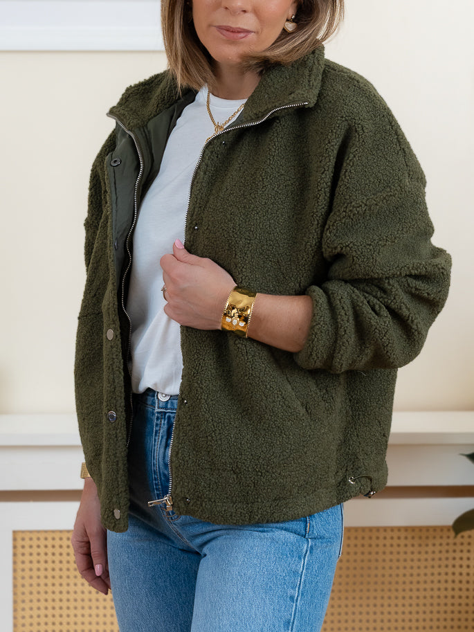 Khaki Arty Jacket