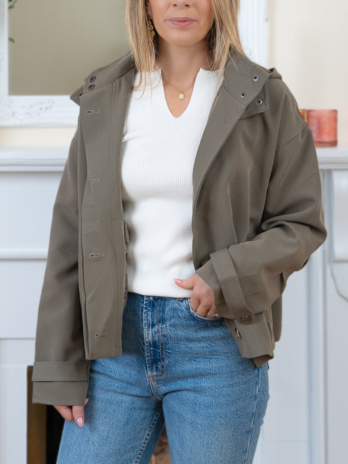 Khaki Harpet Jacket