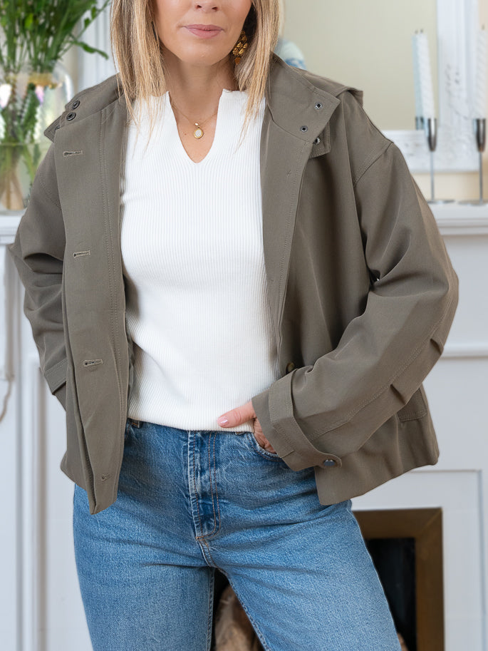 Khaki Harpet Jacket