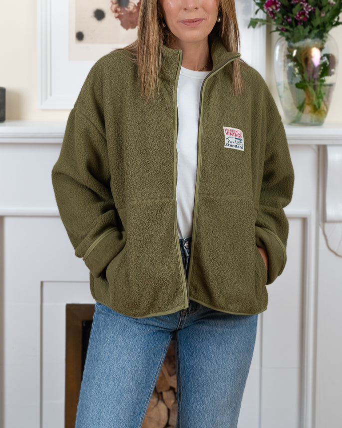 Khaki Sandy Fleece