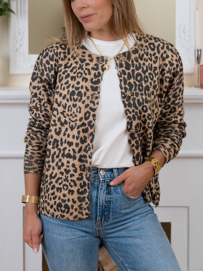 Leopard Cardigan