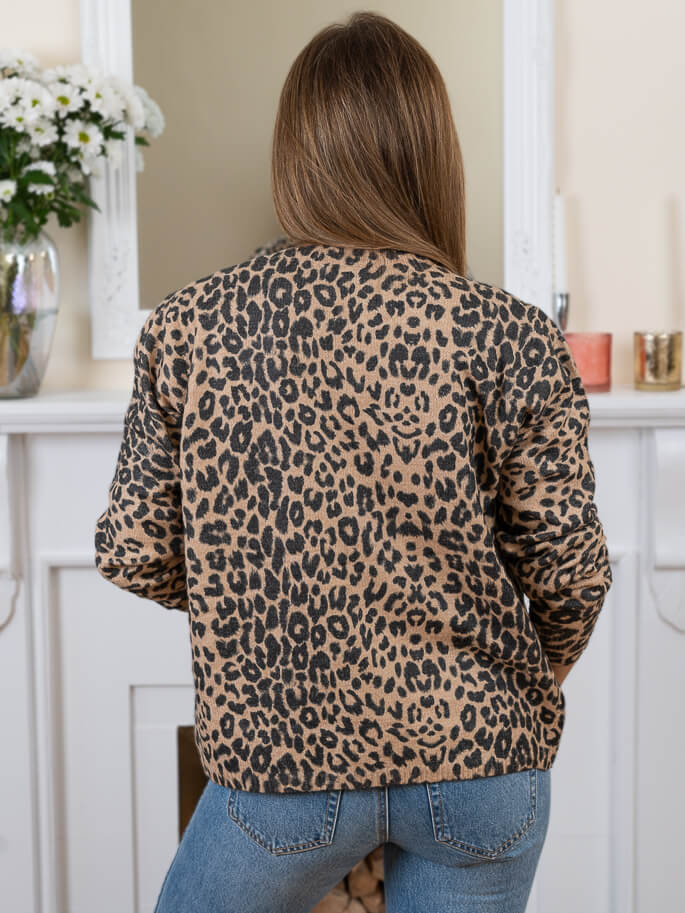 Leopard Cardigan