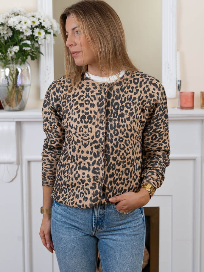 Leopard Cardigan