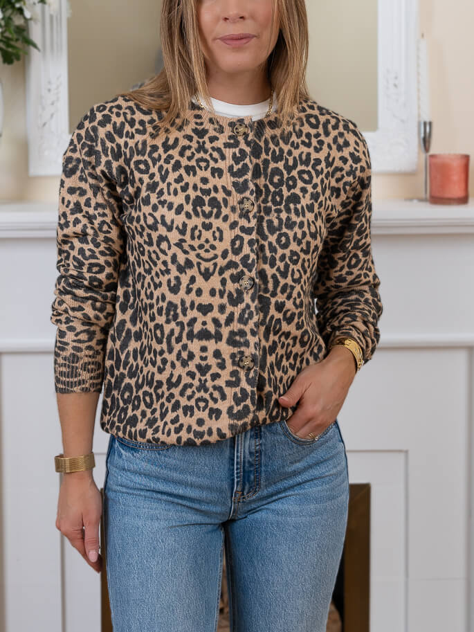 Leopard Cardigan