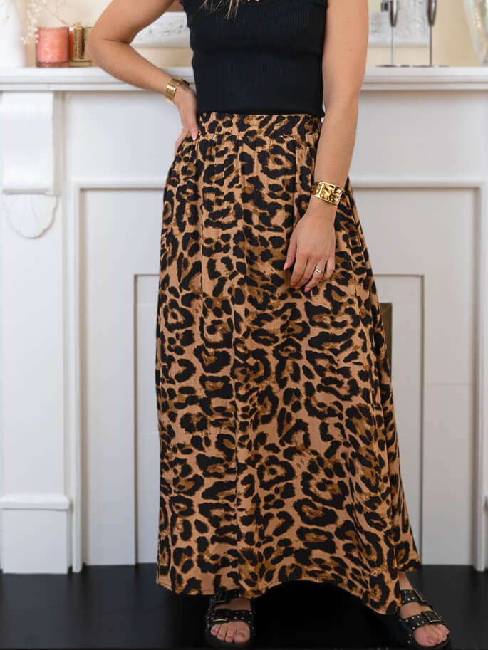 Leopard Skirt