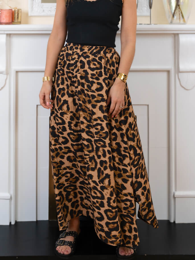 Leopard Skirt