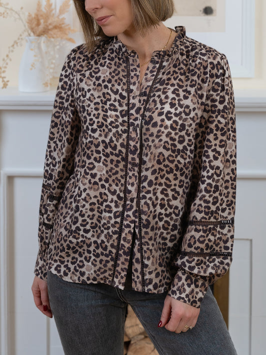 Leopard Danny Blouse