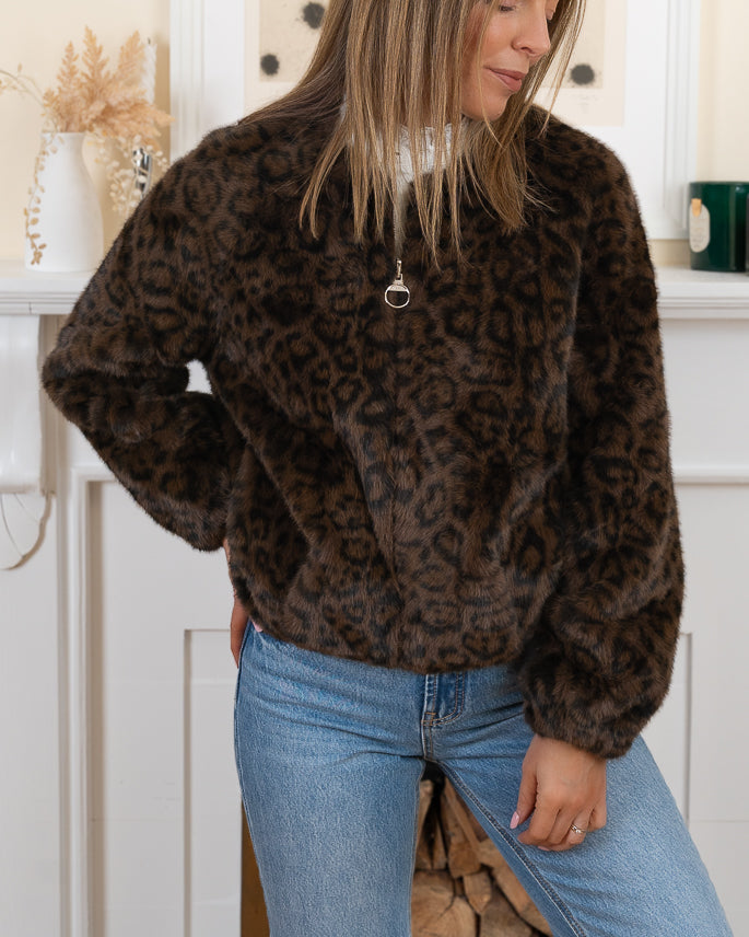 Leopard Louisa Jacket